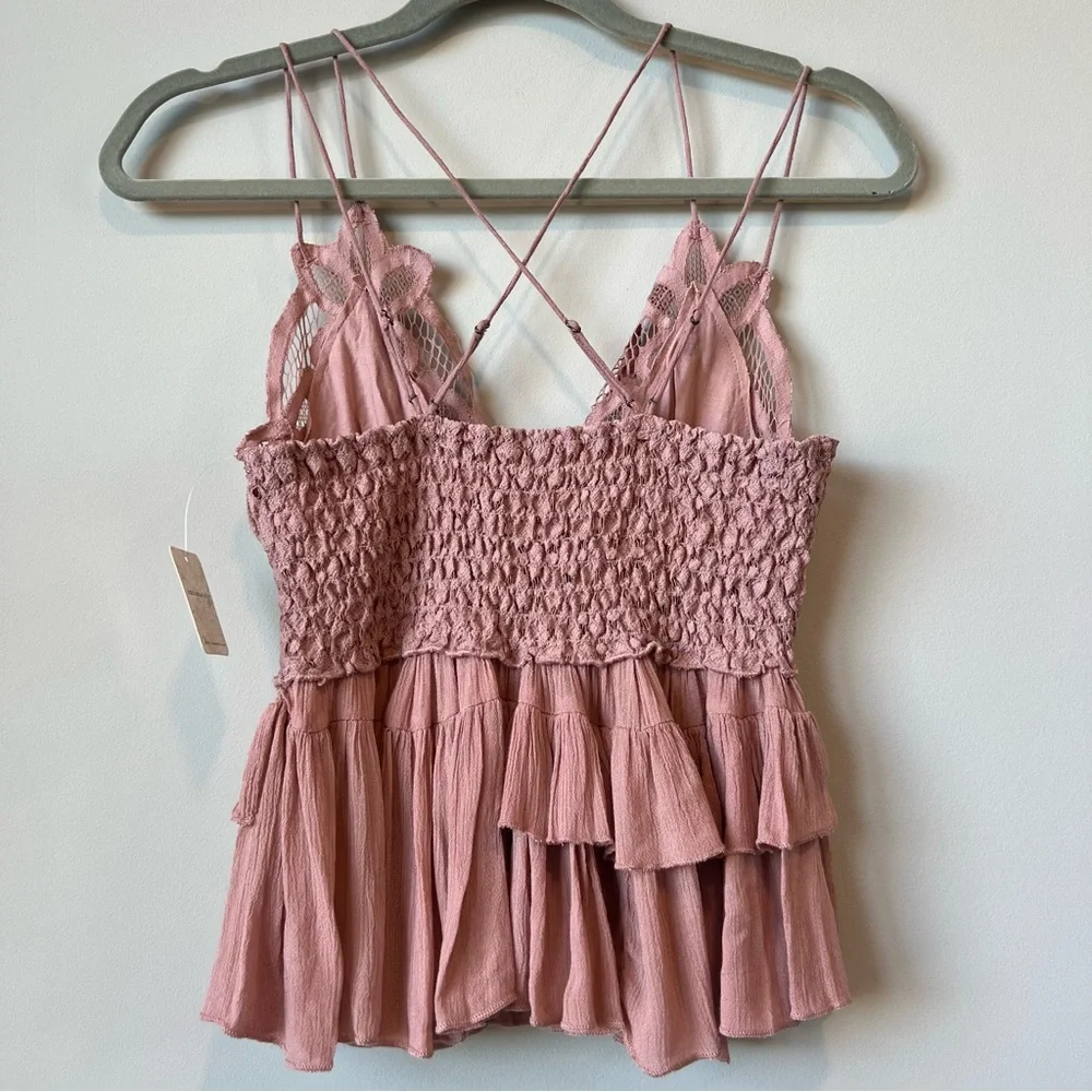 NWT Free People Adella Cami | Mauve | Size Small | Intimately by FP - Picture 9 of 14